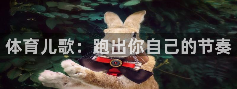 德国凯发官方正版app集团：体育儿歌：跑出你自己的节奏